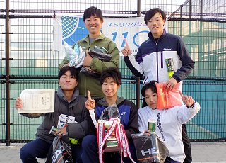 男子優勝 